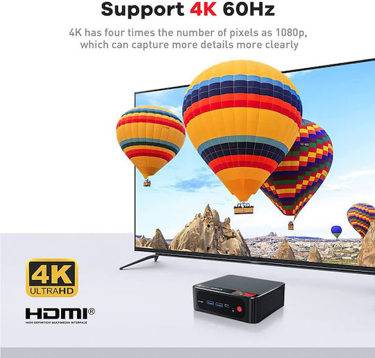Beelink SER Mini PC (Ryzen 5 5560U/16GB DDR4/500GB SSD/W11 Pro)
