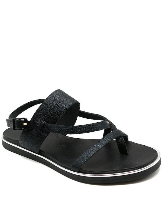 Robinson Women's Flat Sandals in Black Color