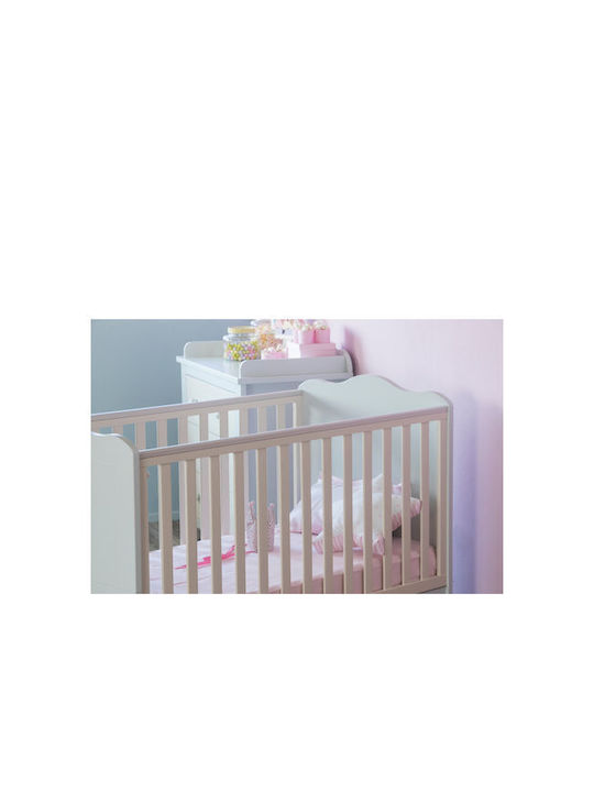 Santa Bebe Rigel Σετ Βρεφικού Δωματίου με Κρεβάτι & Συρταριέρα Λευκό / Εκρού