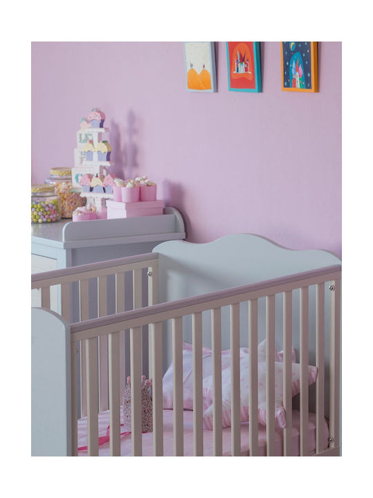 Santa Bebe Rigel Σετ Βρεφικού Δωματίου με Κρεβάτι & Συρταριέρα Λευκό / Εκρού