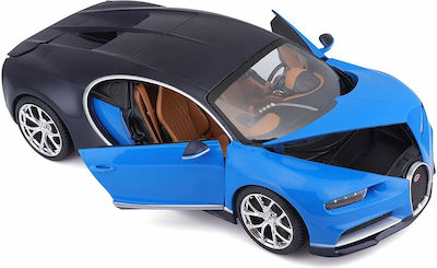 Bburago Bugatti Chiron Car 1:18 Bugatti Chiron Die-Cast Blue for 3++ Years