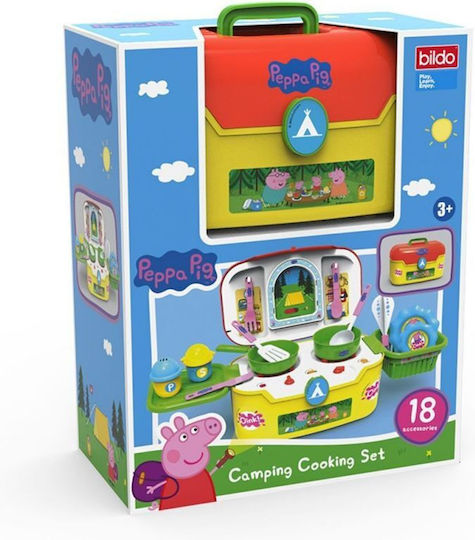 Bildo Kids Kitchen Peppa Pig for Ages 3 and Up 13 Pieces
