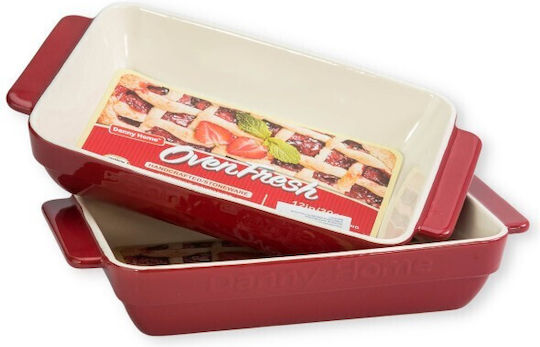 Viosarp Ceramic Rectangular Heat-Resistant Cookware 35.2x20.5x6.3cm