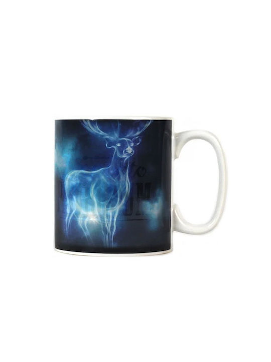 Half Moon Bay Harry Potter - Patronus Heat Change Mug Ceramic Black 400ml