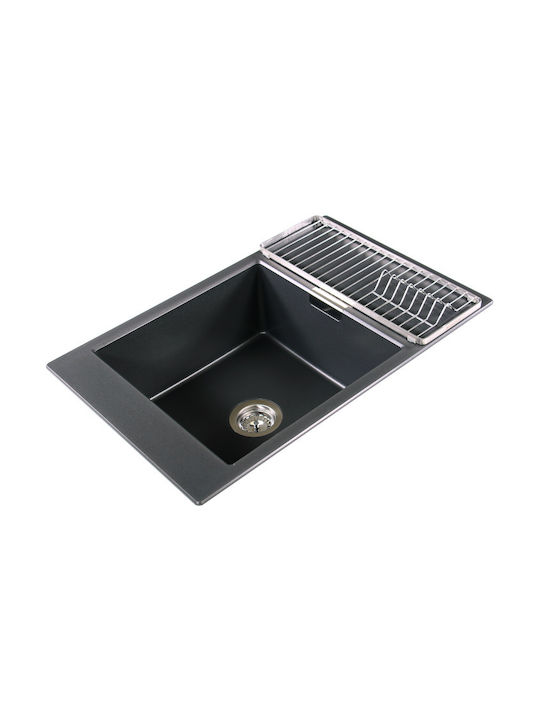 Schock Στραγγιστήρι Γούρνας Inox Ασημί 36.8x18.5x49cm