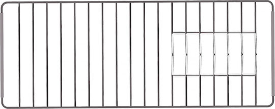 Schock Στραγγιστήρι Γούρνας Inox Ασημί 36.8x18.5x49cm