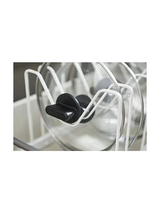 Yamazaki Metallic Cabinet Dish Rack 45x20x17.5cm White