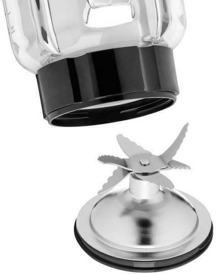 WMF KITCHENminis 04.1649.0011 Μπλέντερ με Γυάλινη Κανάτα 800 ml 400W Μαύρο