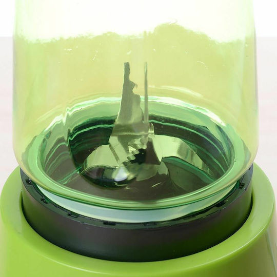 Shake N Take Bottle 3 Blender with Plastic Jug 500 ml Green