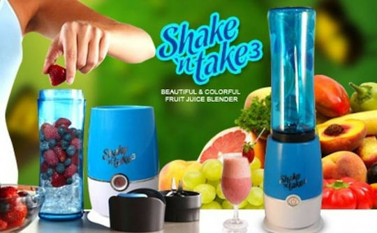 Shake N Take Bottle 3 Blenders with Plastic Jug 500 ml Yellow