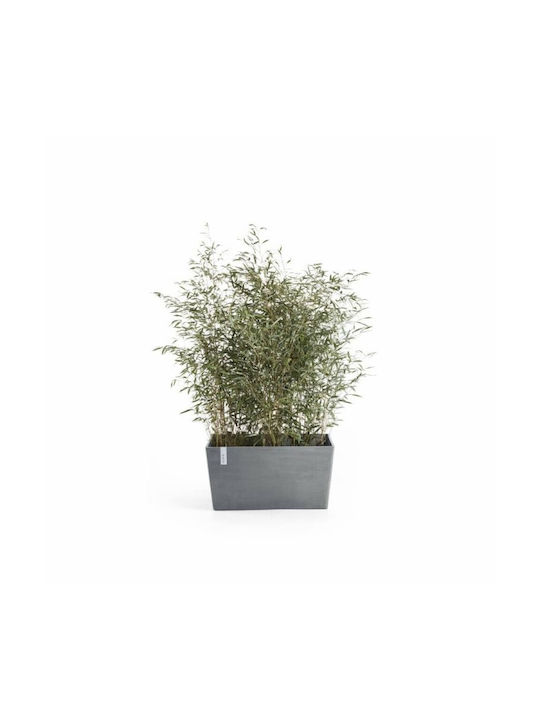 Ecopots Paris 60 Planter Box Hanging 60x40cm Blue Grey 74.003.60B