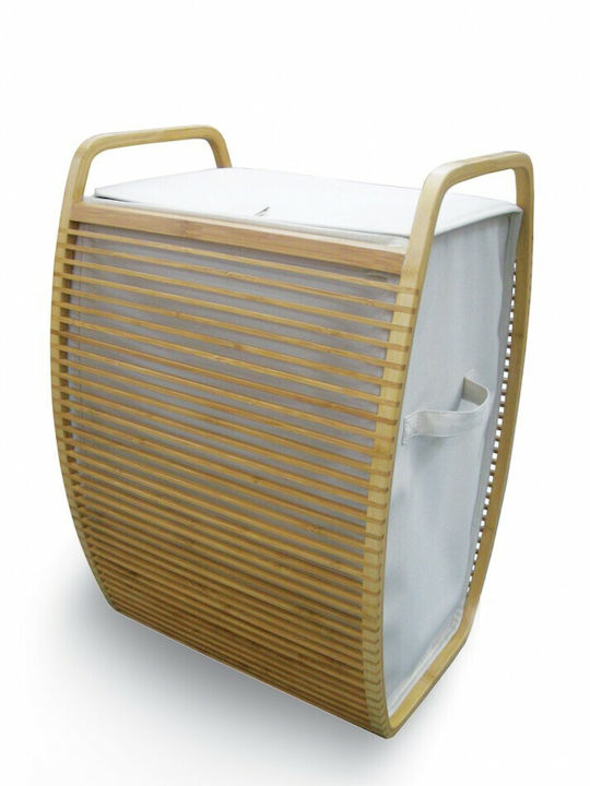 Dimitracas Urn Laundry Basket Bamboo 40x35x60cm Brown