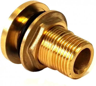 Δεξαμενής Pipe Niple Fittings Brass 3/4" 66192