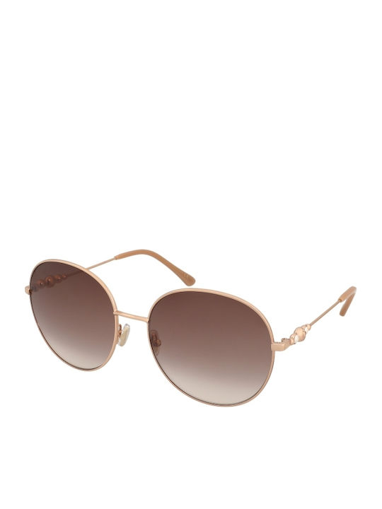 Jimmy Choo Birdie Sunglasses Ροζ Χρυσά with Metal Frame & Pink Lens