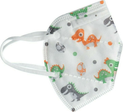 Welooo Disposable Protective Mask FFP2 Kids with Various Designs 2x10pcs