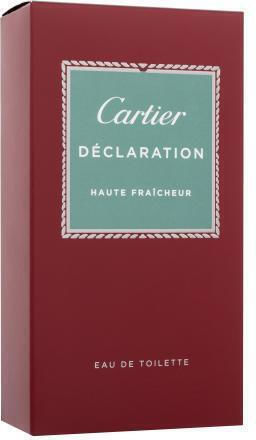Cartier Declaration Haute Fraicheur Eau de Toilette 50ml