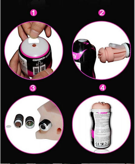 Lovetoy Sex In A Can Vagina Stamina Tunnel Vibrating Masturbator 1buc