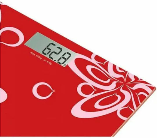 Sencor SBS 2507 Digital Badezimmerwaage in Rot Farbe