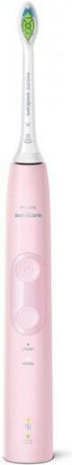 Philips Sonicare ProtectiveClean 4500 Ηλεκτρική Οδοντόβουρτσα με Χρονομετρητή και Αισθητήρα Πίεσης Ροζ