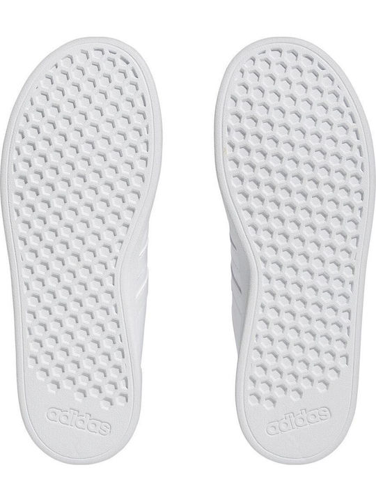 GRAND COURT 2.0 EL K Kids Sneakers with Hook & Loop Closure White