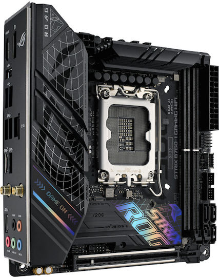 Asus ROG STRIX B760-I GAMING WIFI Motherboard Mini ITX με Intel 1700 Socket 90MB1D90-M0EAY0