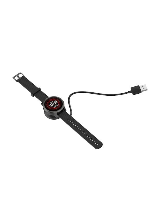 Cable with Charging Base Wearable Charger Garmin Fenix 7/7S Blackς