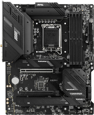 MSI MAG B760 TOMAHAWK WIFI DDR4 Motherboard ATX with Intel 1700 Socket