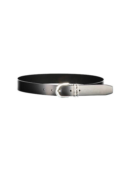 Calvin Klein Leather Women's Belt Black