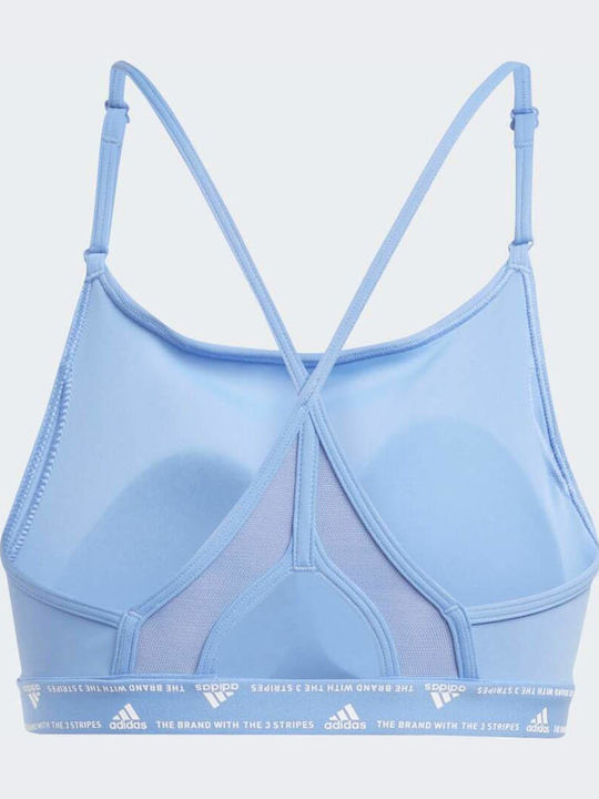Aeroreact Training Frauen Sport-BHs Sport-BH Blue Fusion / White