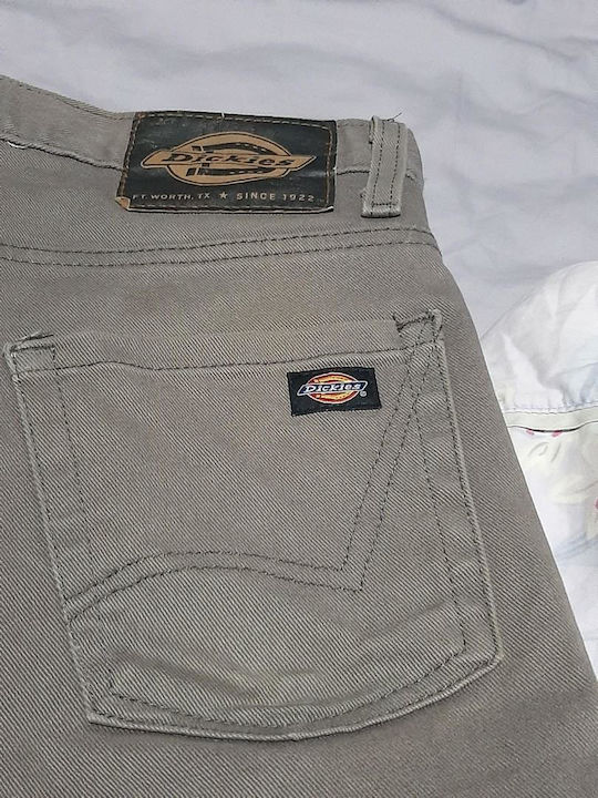 Dickies Slim Skinny Fit 5-Pocket Pant WP810-mx47 сив