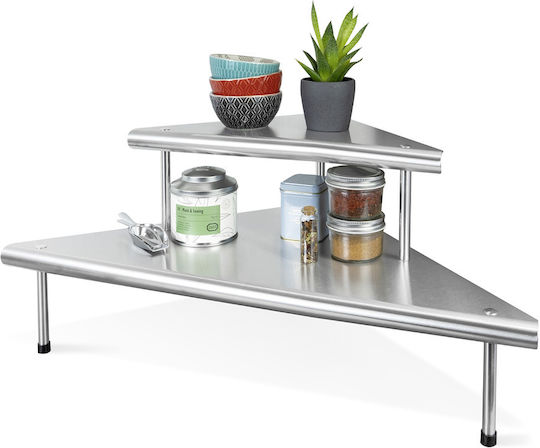 Wenko Настолна Стойка Inox 48.5x48.5x31см Сребрист