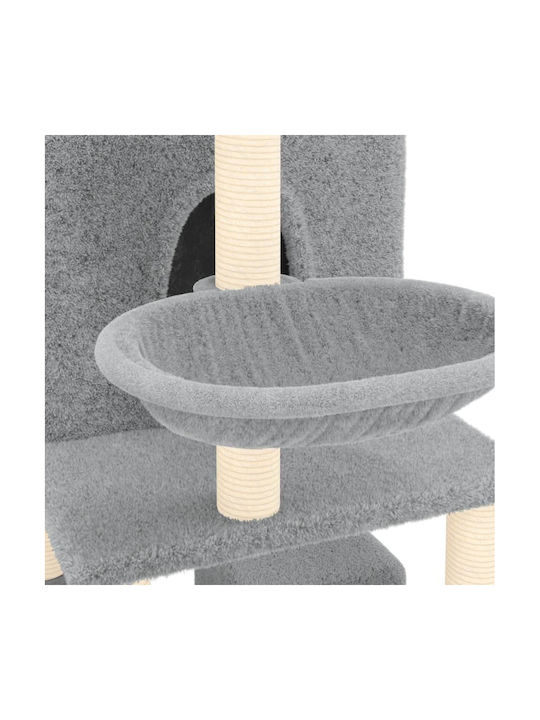 vidaXL Scratching Post Cat Trees Gray 64x97x180cm