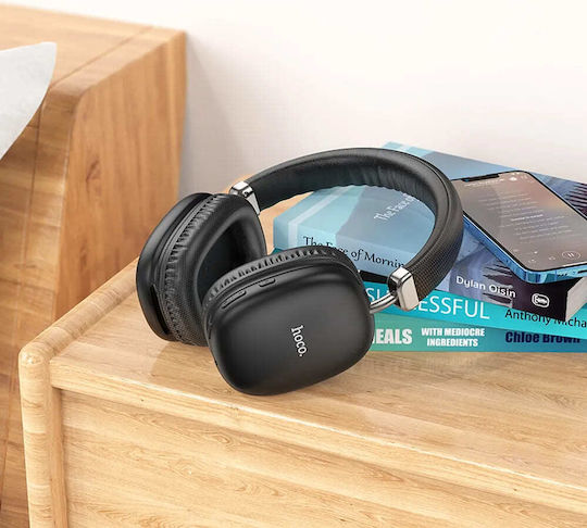 Hoco W35 Wireless / Wired Over Ear Headphones with Radio with 40 hours of Operation Black