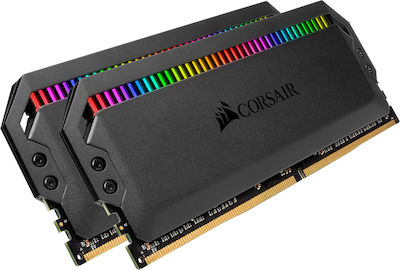 Corsair Dominator Platinum RGB 32ГБ DDR4 RAM с 2 модула (2x16GB) и Скорост 4000 за Настолен компютър