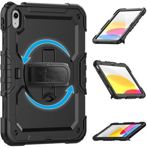 Tech-Protect Umschlag Rückseite Robust Schware (iPad 2022 10,9 Zoll)