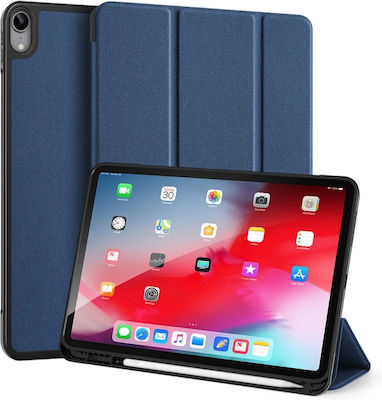 Dux Ducis Domo Flip Cover Δερματίνης Μπλε (iPad Air 2020/2022)