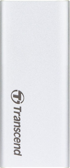 Transcend ESD240C USB 3.1 / USB-C Externe SSD 120GB M.2 Silber
