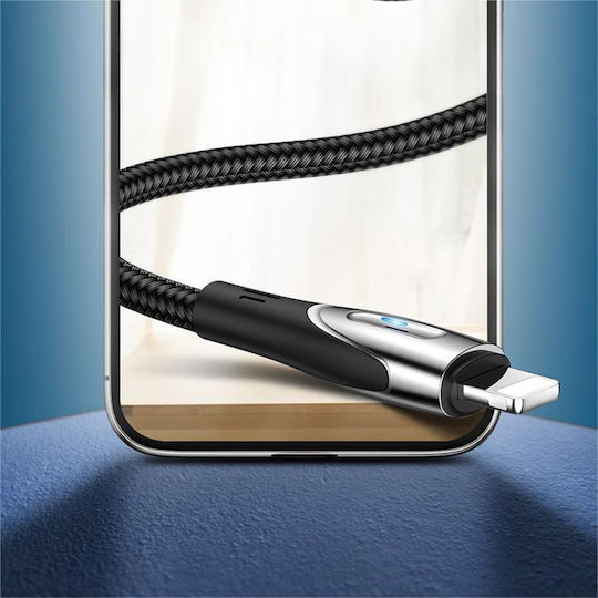 Joyroom S-M411 Braided USB-A to Lightning Cable Silver 3m 039200