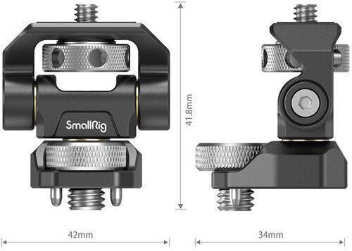 SmallRig Swivel and Tilt Adjustable Monitor Mount with ARRI-Style Mount