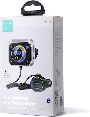 Joyroom FM Transmitter Autovehicul cu Tip-C / USB