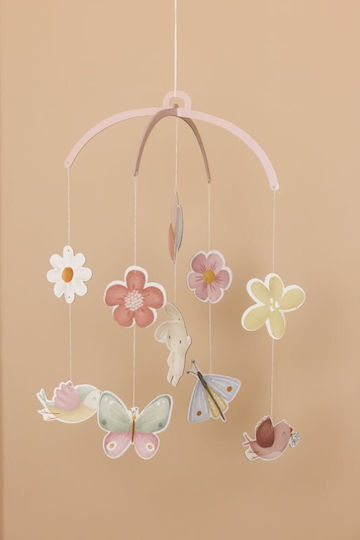 Little Dutch Мобиле Детско легло Flowers & Butterflies LD4769