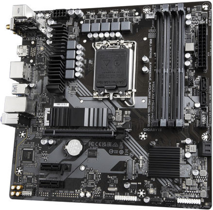 B760M DS3H AX DDR4 rev. 1.x Wi-Fi Motherboard Micro ATX with Intel 1700 Socket
