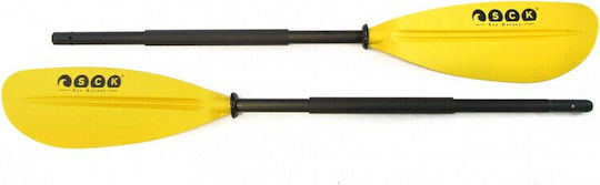 Seaflo SFPD2-06 Κουπί για Κανό & Kayak 220cm Κίτρινο
