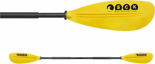 Seaflo SFPD2-06 Κουπί για Κανό & Kayak 220cm Κίτρινο