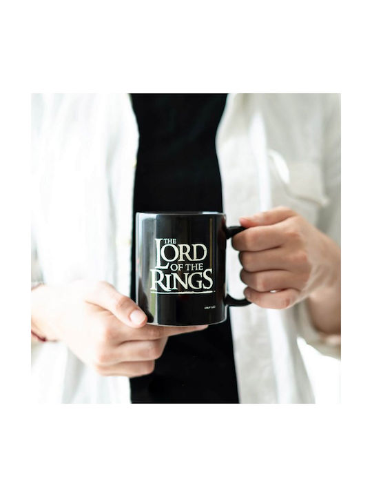 Grupo Erik The Lord Of The Rings Чаша Керамично Черен 300мл