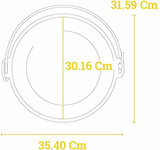 Lodge Κατσαρόλα για Camping Μαντεμένια 5.68ml