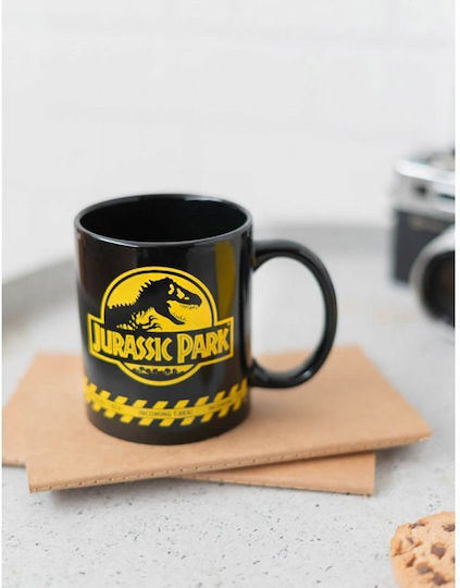 Grupo Erik Jurassic Park Mug Ceramic Black 300ml