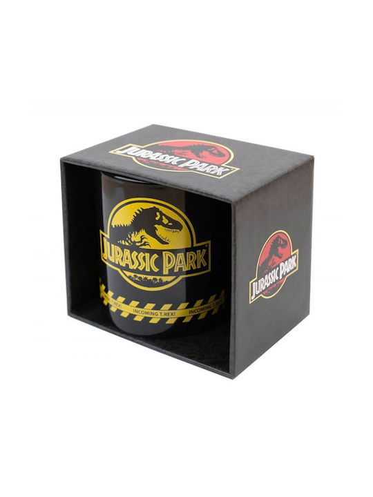 Grupo Erik Jurassic Park Ceramic Cup Black 300ml