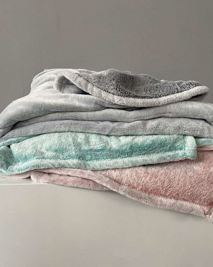 Pennie Arctic Decke Samtig Übergröße 220x240cm Rosa Sanft