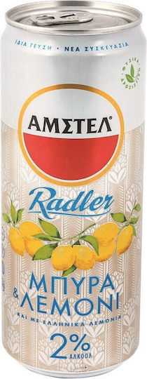 Amstel Λεμόνι Radler Κουτί 4x330ml